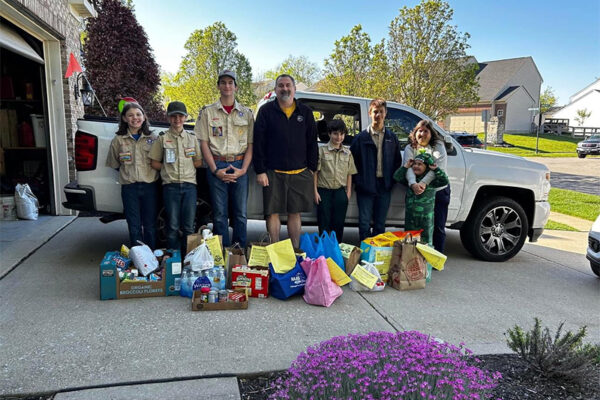 Scouts to canvas NKY neighborhoods today to collect non-perishable items for Freestore Foodbank