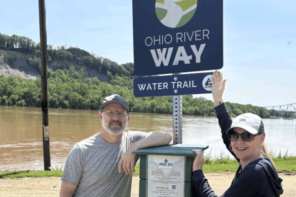 Couple from California is first to paddle Ohio River Way as it becomes a National Water Trail