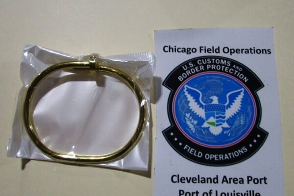 U.S. CBP seizes 2200 pieces of counterfeit jewelry worth $25 million at Port of Louisville