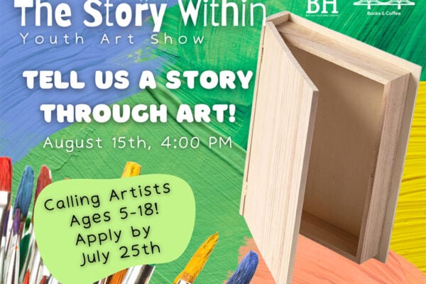 Baker Hunt, Roebling Books seeking entries from youth 5-18 for new community art show