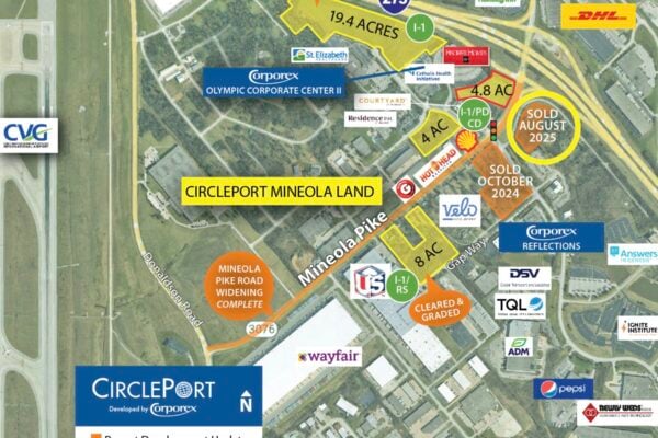 Corporex land sale at CirclePort signals more growth on horizon for development