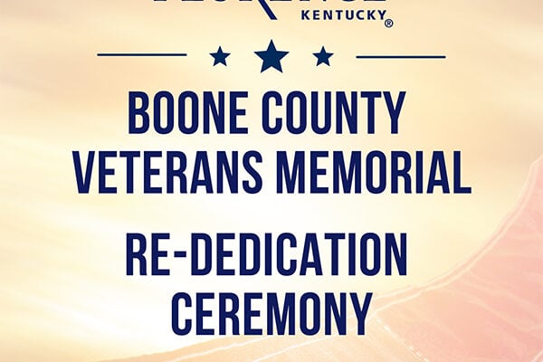 Florence to host rededication of newly renovated Boone County Veterans Memorial August 23
