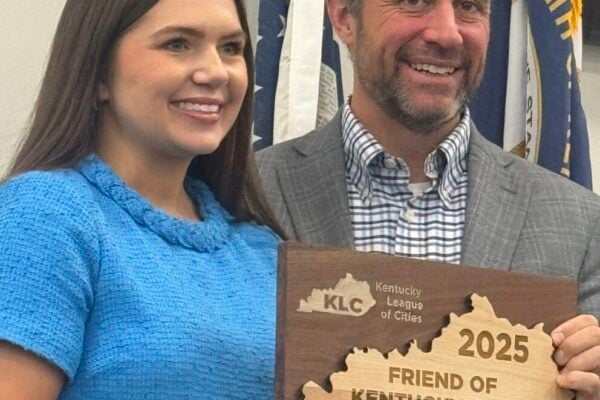 Kenton Mayor’s group celebrates Sen. McDaniel’s ‘Friend of City’ award, discusses e-bike/scooter problems