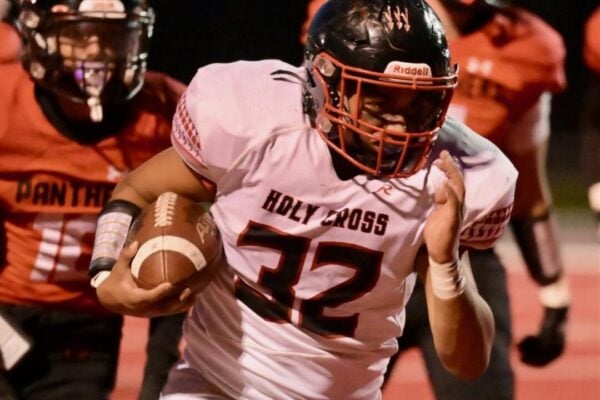 Holy Cross stays perfect as Indians romp to their first-ever district title