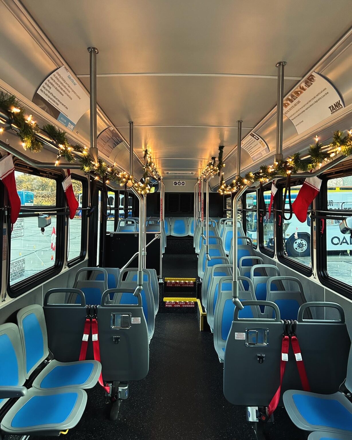 TANK’s holiday bus offers free rides in December, will appear on every