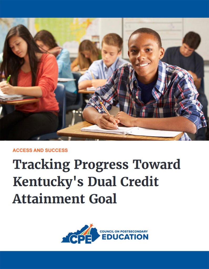 CPE reports shows increase in dual credit expanding college opportunity for low-income KY students